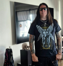 Load image into Gallery viewer, Embrace Your Inner Darkness T-shirt – Lord Ahriman x Nestor Avalos artwork