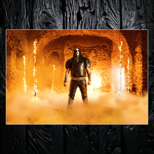 Cargar imagen en el visor de la galería, Signed I Am The Apocalypse poster – Leviathan music video still