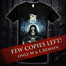 Load image into Gallery viewer, In the Sign of the Horns t-shirt with occult artwork by Lord Ahriman