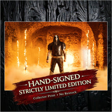 Lade das Bild in den Galerie-Viewer, I Am The Apocalypse – Lord Ahriman Signed Limited Poster | Dark Funeral