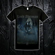 Load image into Gallery viewer, Lord Ahriman Nightfall t-shirt – still from iconic Dark Funeral video