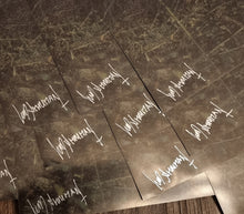 Cargar imagen en el visor de la galería, Lord Ahriman Nightfall poster – signed limited edition still from music video