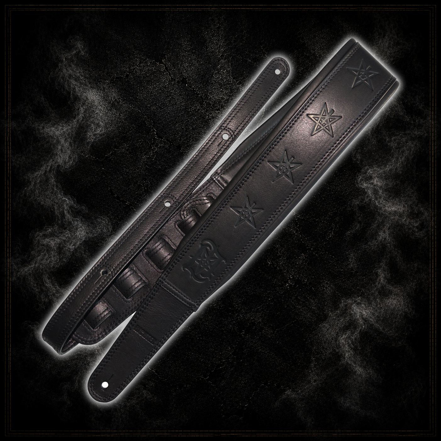 Lord Ahriman Signature Guitar & Bass Strap – Professional Stage