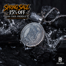 Load image into Gallery viewer, Lord Ahriman Sigil – 925 Sterling Silver Pendant | Occult Jewelry
