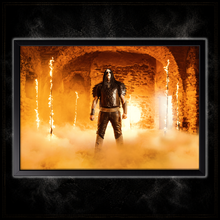Lade das Bild in den Galerie-Viewer, Lord Ahriman I Am The Apocalypse signed limited edition black metal poster
