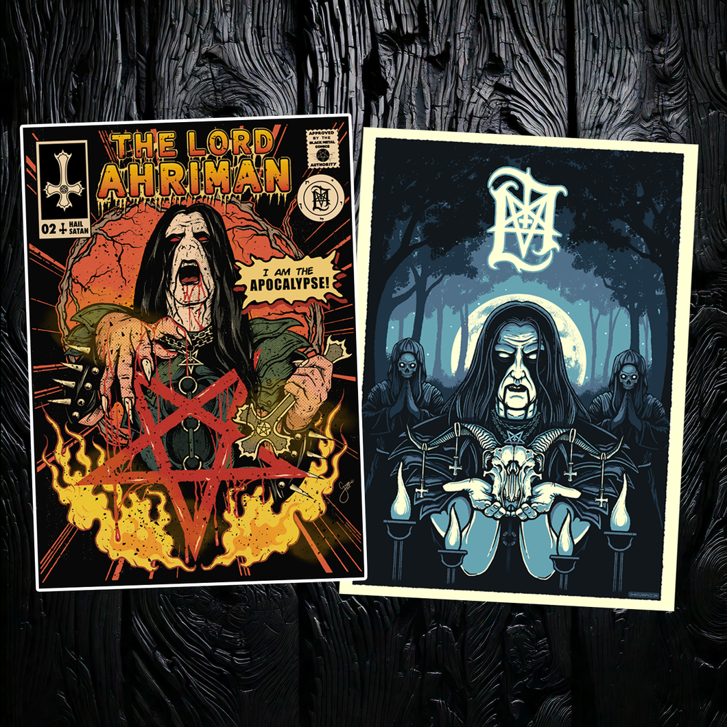 2 x poster BUNDLE (250 g/m² heavy offset-paper)