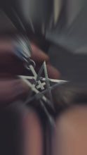 Load and play video in Gallery viewer, Pentagram Reborn – Occult Sterling Silver Necklace
