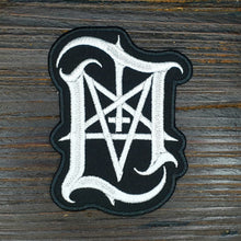 Load image into Gallery viewer, Lord Ahriman Signature Logo Woven Cut-Out Patch
