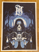 Charger l&#39;image dans la galerie, Lord Ahriman &quot;In The Sign of The Horns&quot; LTD Poster (RE-PRINT)
